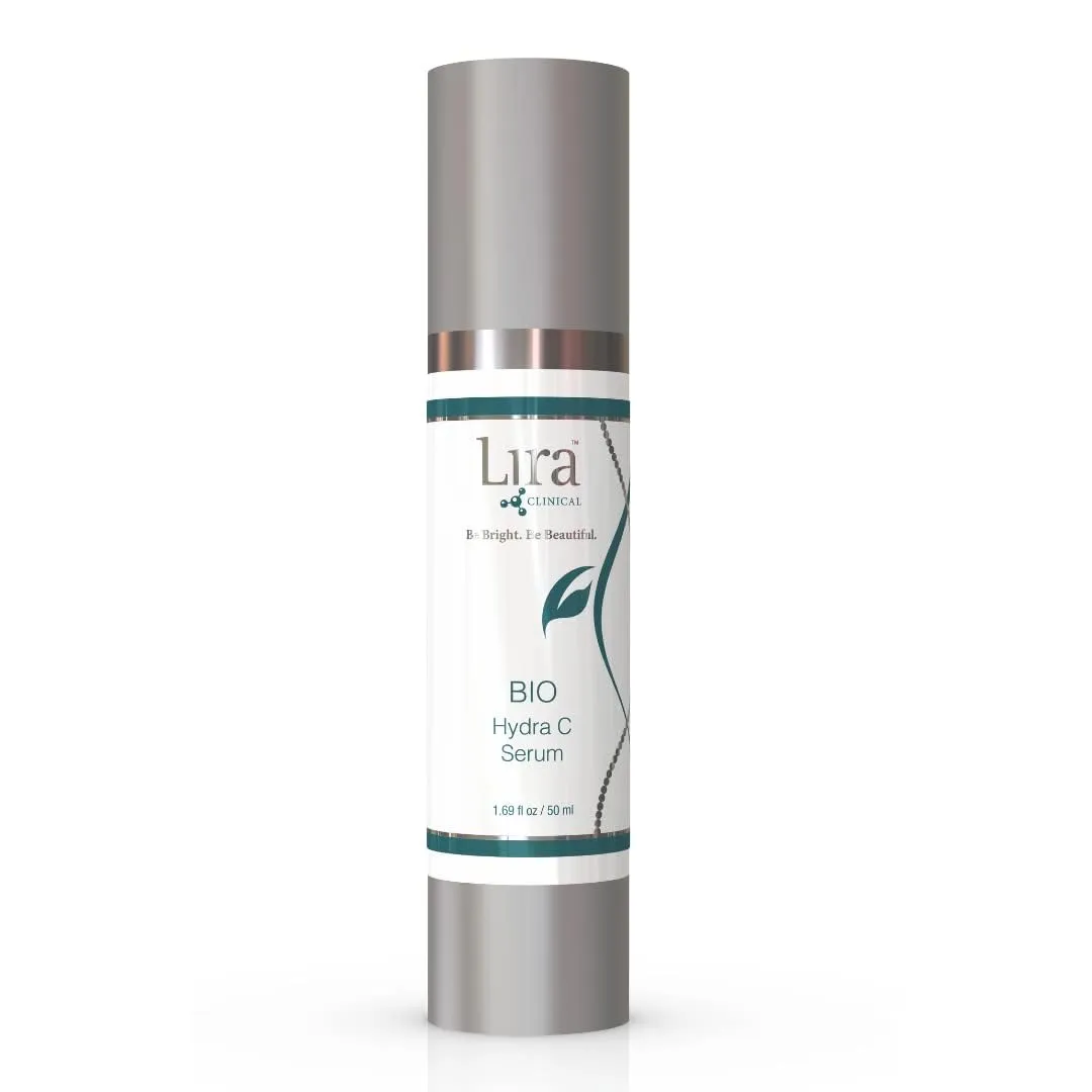 Lira Clinical BIO Hydra C Serum - Vitamin C Serum for Face - Anti Aging Serum with Plant Stem Cell and Antioxidants - Perfect Hydrating Face Serum for Dry Skin, Dehydrated, and Sensitive - 50 ml