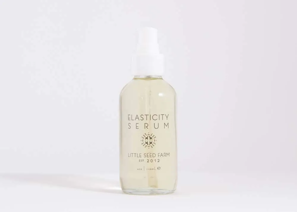 Little Seed Farm Elasticity Serum - Skin Care Toning and Firming Face Serum - Net Wt. 4 fl oz