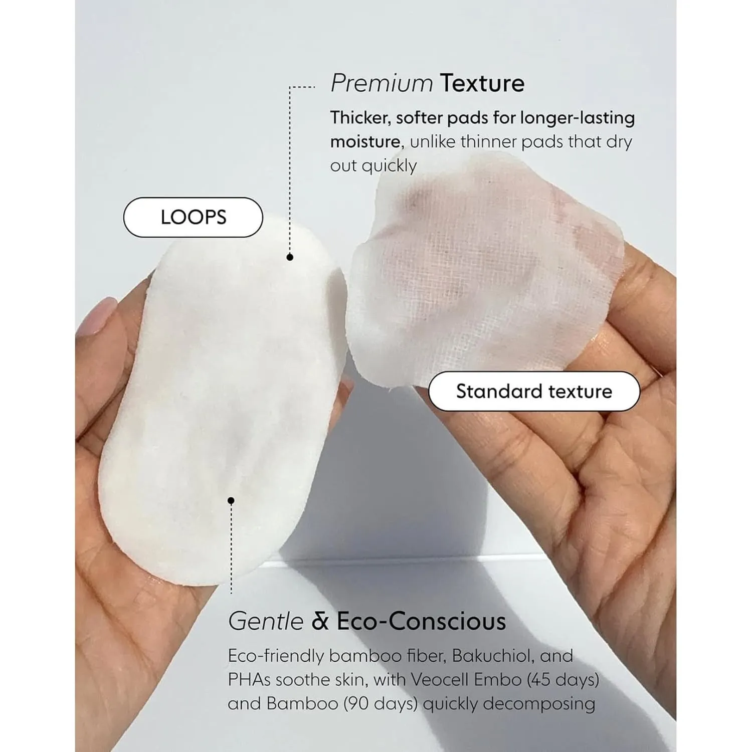 LOOPS Peptide Serum Korean Skincare - Firm, Fortify, and Fight Fine Lines - Anti-Wrinkle and Moisturizing Skin Care - Pre-soaked Veocell Embo Pad - Peptide Complex to Rejuvenate and Prejuvenate Face