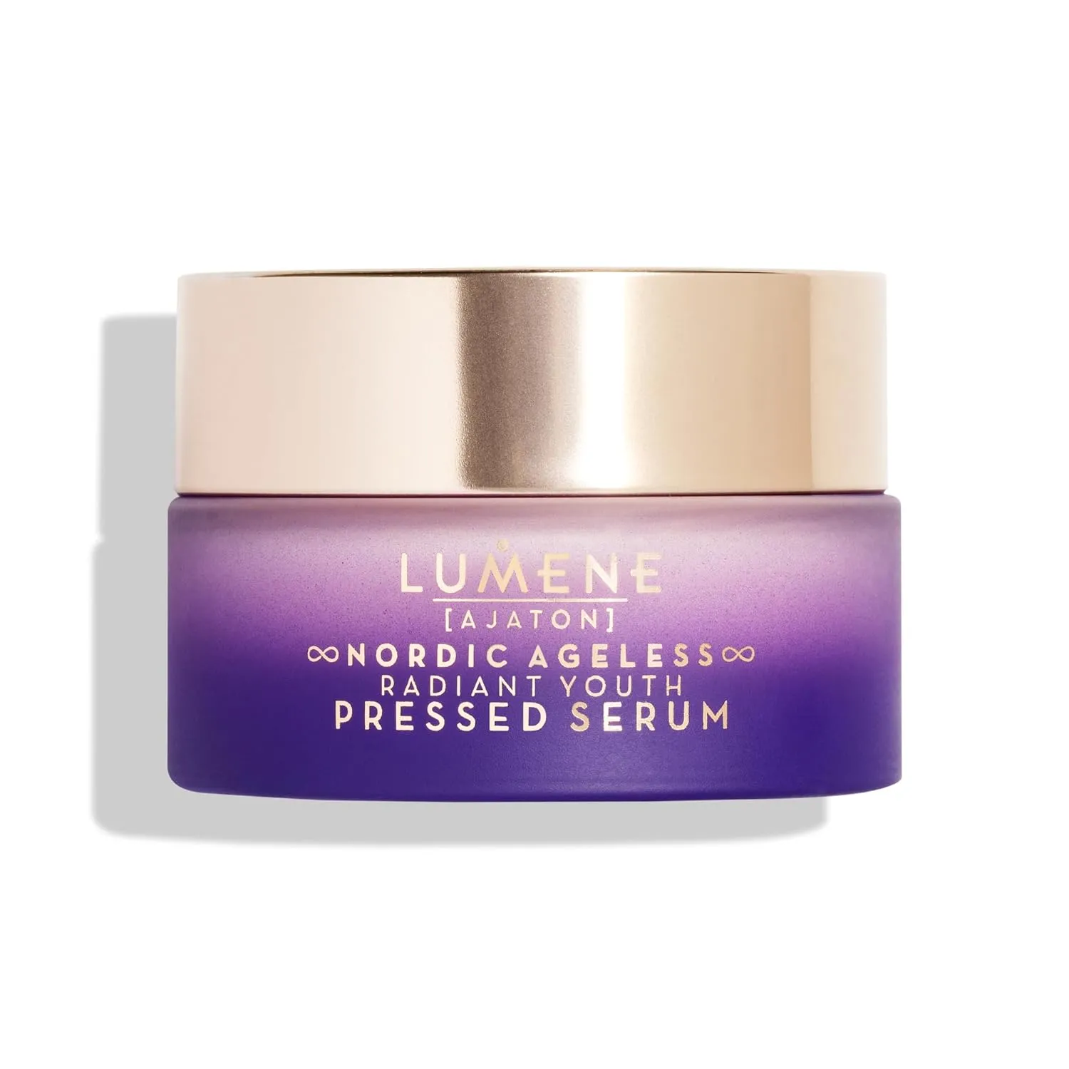 Lumene Ajaton Radiant Youth Pressed Face Serum - Daily Skincare with Collagen Peptides for Fine Lines and Wrinkles - Anti Aging   Skin Tightening Hydrating Serum - Vegan Skin Care (50 ml)