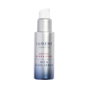 Lumene Arctic Hydra Skin Care Moisture Relief Rich Oleo Face Serum - Facial Serum for Sensitive   Dry Skin - Hydrating Serum with Nordic Bilberry, Oat Oils   Ceramides - Hydra Rich Skin Serum (30ml)