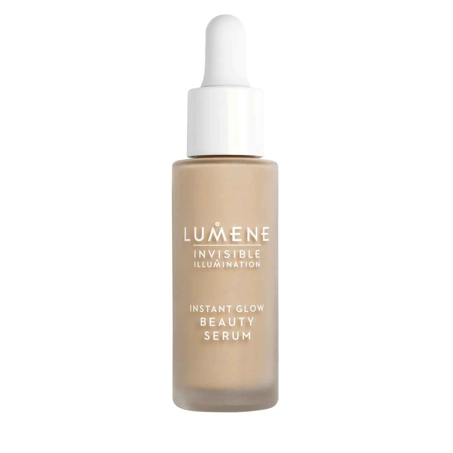 Lumene Invisible Illumination Instant Beauty Glow Serum - Sheer-Coverage Face Makeup   Brightening Serum - Infused with Nordic Algae and Vitamin E for Instant Radiance - Universal Medium (30ml)