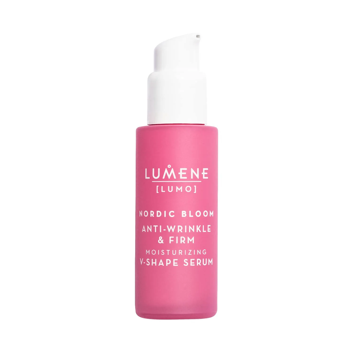 Lumene [Lumo] Nordic Bloom Anti-Wrinkle & Firm Moisturizing V-Shape Face Serum - Hydrating Serum to Help Visibly Reduce Fine Lines   Wrinkles - Infused with Nordic Lingonberry Extract (30 ml)