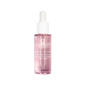 Lumene [Lumo] Vegan Collagen Face Serum - Firming Peptide Serum Formulated with Hyaluronic Acid for Smoother, Plump-Looking Skin - Helps to Reduce the Appearance of Fine Lines   Wrinkles (1 fl oz)