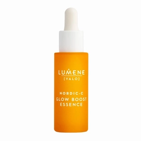 Lumene [Valo] Nordic-C Glow Boost Essence - Hydrating and Brightening Serum with Vitamin C, Hyaluronic Acid   Arctic Cloudberry for Visibly Radiant Skin - Vegan   Suitable for All Skin Types (30 ml)
