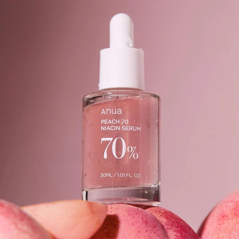 Luminous Peach Infusion Serum with 70% Niacinamide for Radiant Skin | Anua