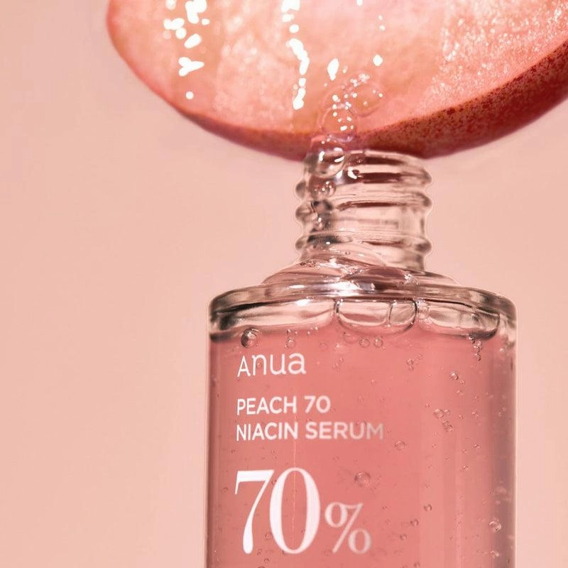 Luminous Peach Infusion Serum with 70% Niacinamide for Radiant Skin | Anua