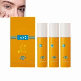 Lutein Rollerball Anti Wrinkle Essence, Vc Lutein Eye Essence Oil,Lutein Essence Eye Serum Oil Fading Dark Circles and Puffiness (3pcs)