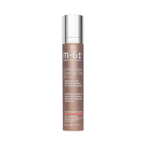M-61 Hydraboost Gradual Tan Serum - Hydrating gradual tan serum with peptides, vitamin B5, hyaluronic acid & aloe. - gluten free, vegan