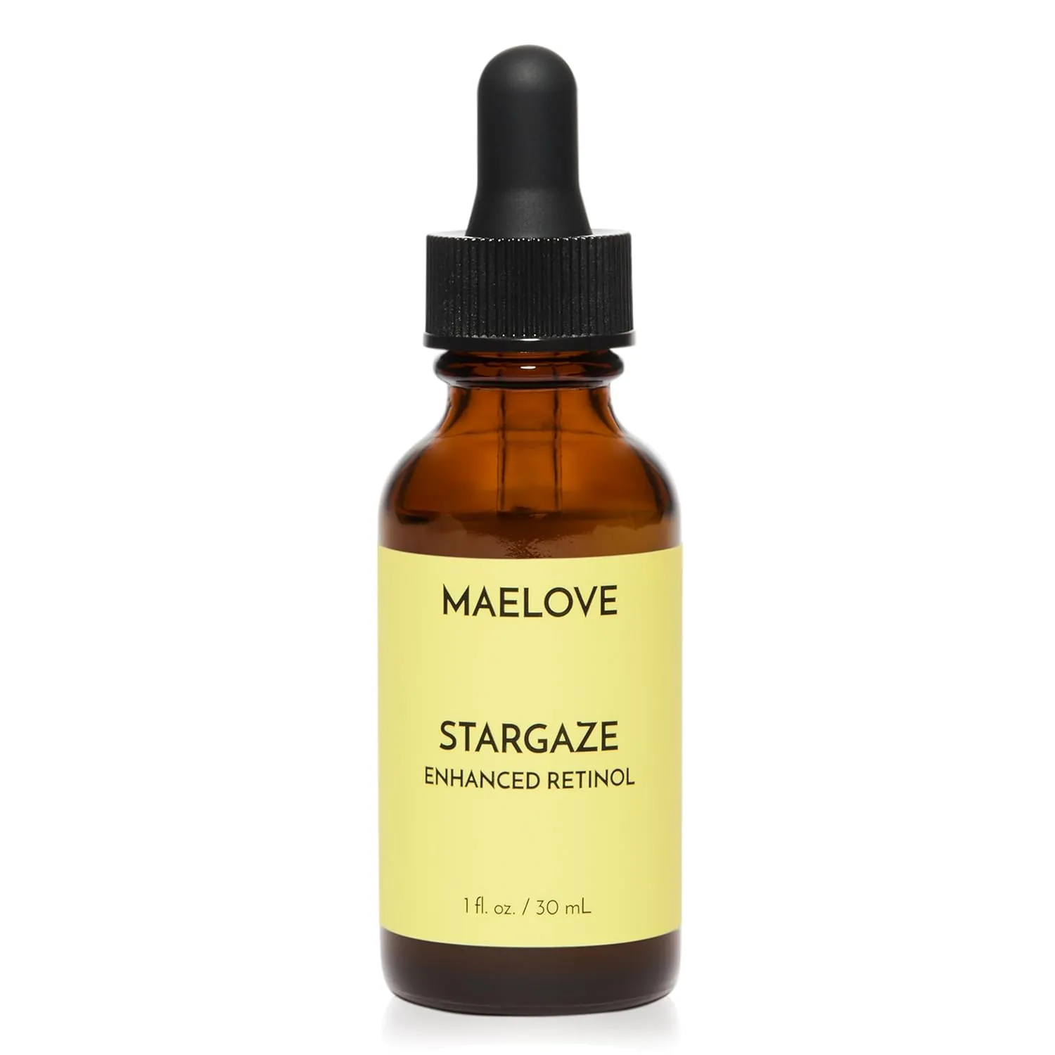 MAELOVE Stargaze Enhanced Retinol Serum, Time-Released 0.25% Retinol for Radiant Skin, Hydrating with Hyaluronic Acid, Niacinamide, Soothing Botanicals, Ideal for Sensitive Skin, USA Made