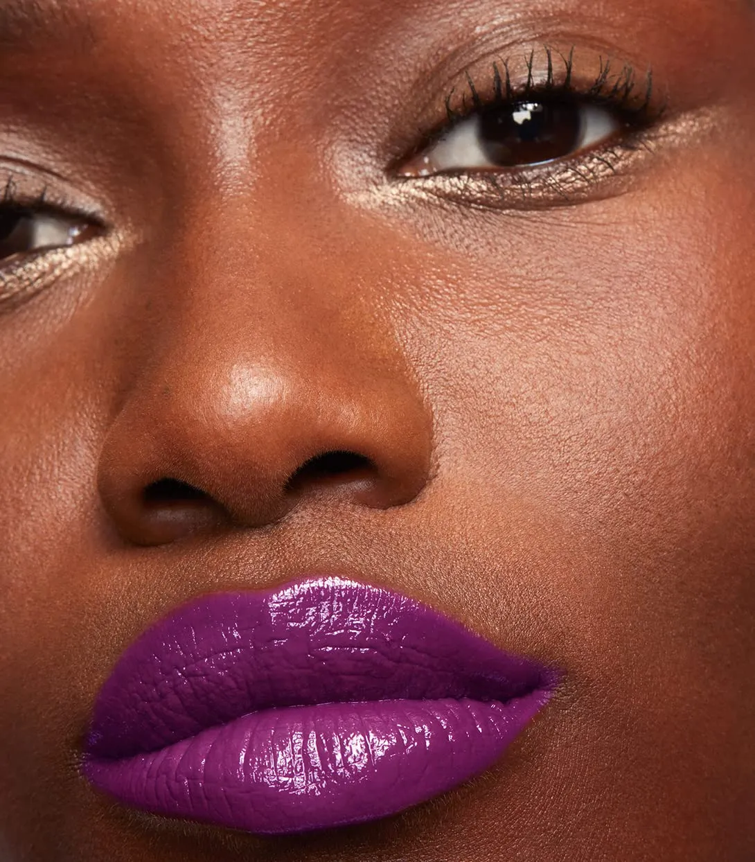MAKE Beauty Serum Balm Intense, Hydrating Lip Gloss. Pigmented Vegan Moisturizing Lip Oil with Plumping Effect. Lip Emollient Treatment for Soft, Smooth, Shiny Lips - Shade, Orchard Fever
