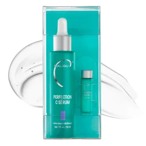 Malibu C Perfection C Face Serum - Vitamin C Serum for Aging, Dry & Normal Skin Types - Made with High-Performance Innovation for Improved Radiance (1 fl oz)