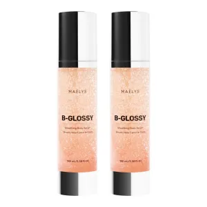 MAËLYS B-GLOSSY Smoothing Body Serum - Anti-Aging Hyaluronic Acid Serum for Body Wrinkles - Hydrating Serums with Peptides & Shea Butter To Smooth The Appearance Of Wrinkles