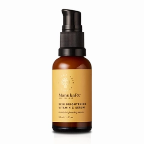 ManukaRx Vitamin C Serum for Face | Anti Aging Face & Eye Serum with Vitamin C | Skin Brightening Serum for Dark Spots | Even Skin Tone | Eye Area | Fine Lines & Wrinkles | 30 ml