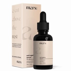mars by GHC Anti Aging, Niacinamide Serum, Reduces Wrinkles & Dullness, Powered With 5% Niacinamide, 1% Retinol, Hyaluronic Acid & Vitamin C | Chemical Free 30 Ml (Pack Of 1)