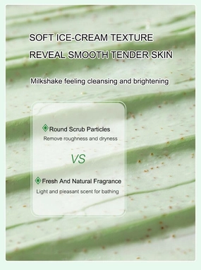 Mashata Avocado Oil & Lactic Acid Facial Scrub For Skin Care - 300 Grams | Facial Skin Care Product Used As Face Scrub For Glowing Skin