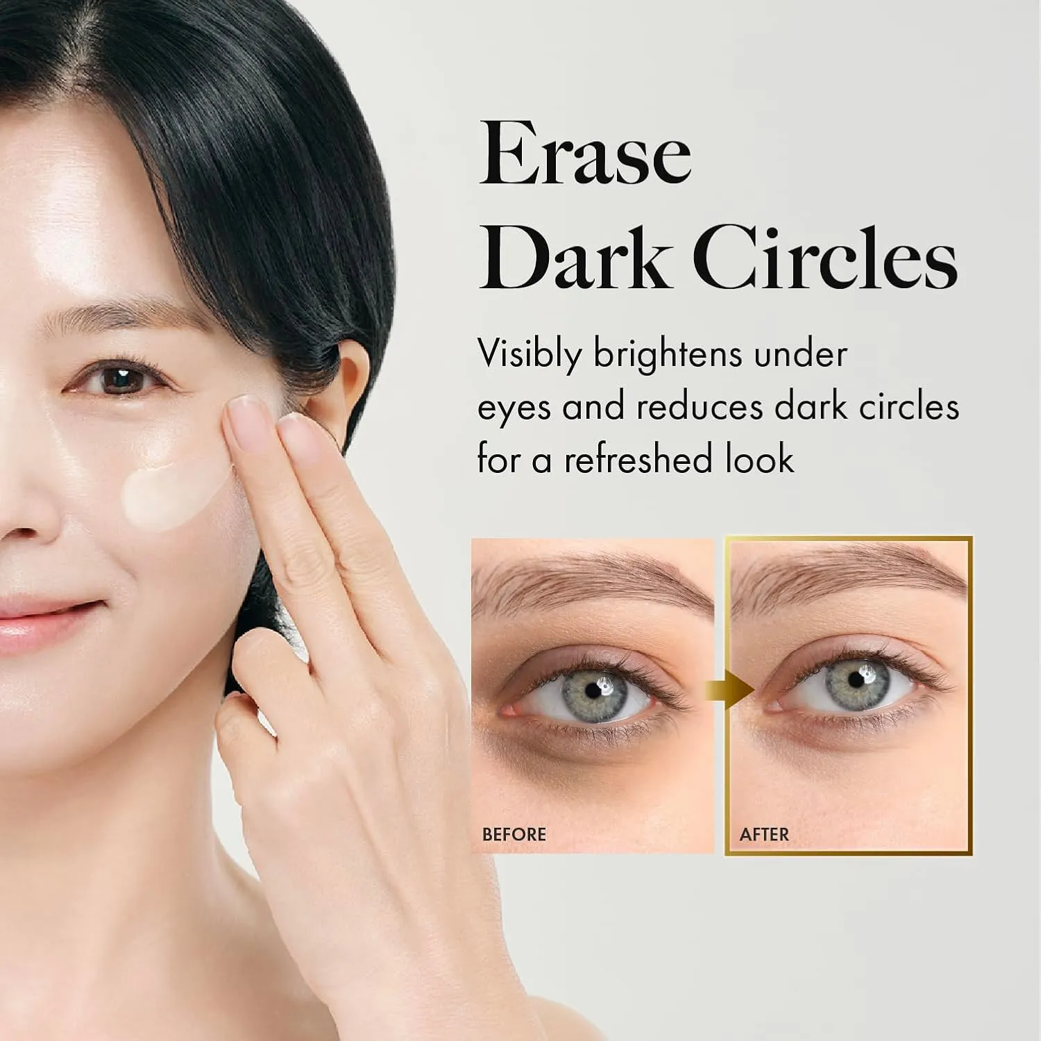 MASTINA Mastic Serum Roller - Dark Circle Remover & Eye Serum for Brighter, Firmer Under Eyes, Korean Skin Care, 0.5 fl oz,White Mastic Complex 63%   Tranexamic Acid 2%   Niacinamide 5%