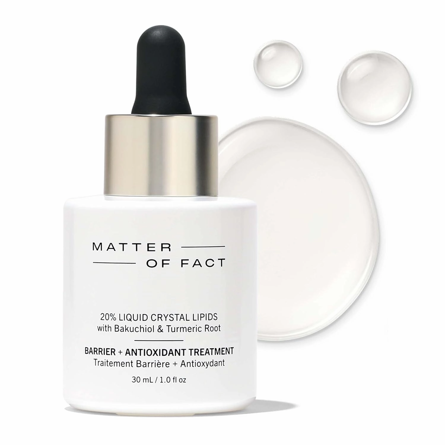 MATTER OF FACT Barrier   Antioxidant Treatment, Lipids, Bakuchiol & Squalane for Hydration and Skin Barrier Support, 30ml