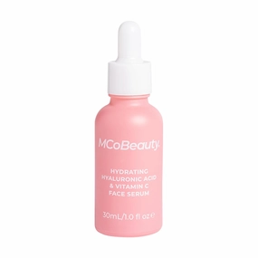 MCoBeauty Hydrating Hyaluronic Acid And Vitamin C Face Serum - Instantly Hydrates And Plumps Skin - Intensely Boosts Brightness And Collagen Production - Even-Toned And Radiant Formula - 1 Oz