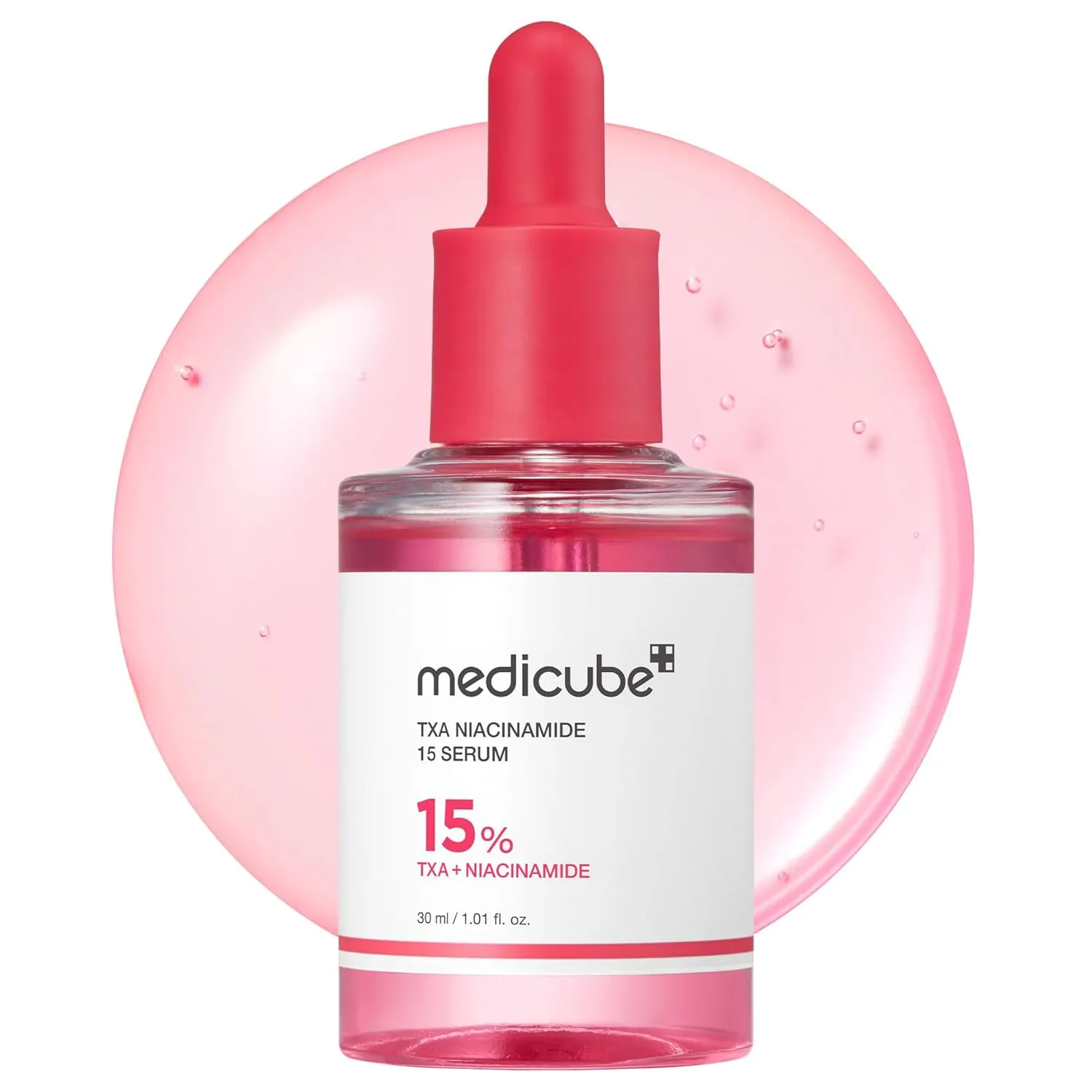 medicube TXA Niacinamide 15% Glow Facial Serum for After Spot Care | All-in-One Daily Korean Skincare | Uneven Skin Tone, Texture, and Hydration Care | High-Potency Tranexamic Acid 5% | 1.01 fl.oz