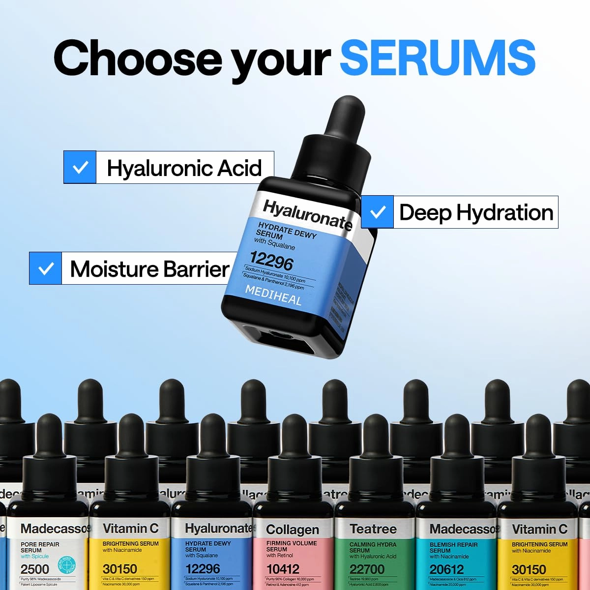 MEDIHEAL Hyaluronate Hydrate Dewy Serum