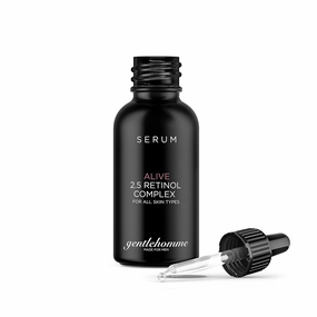 Men's Anti-Aging Retinol Serum - Hydrating Serum with Hyaluronic Acid, Vitamin B6, and Aloe Vera - Reduces Signs of Aging, Dark Spots, and Fine Lines