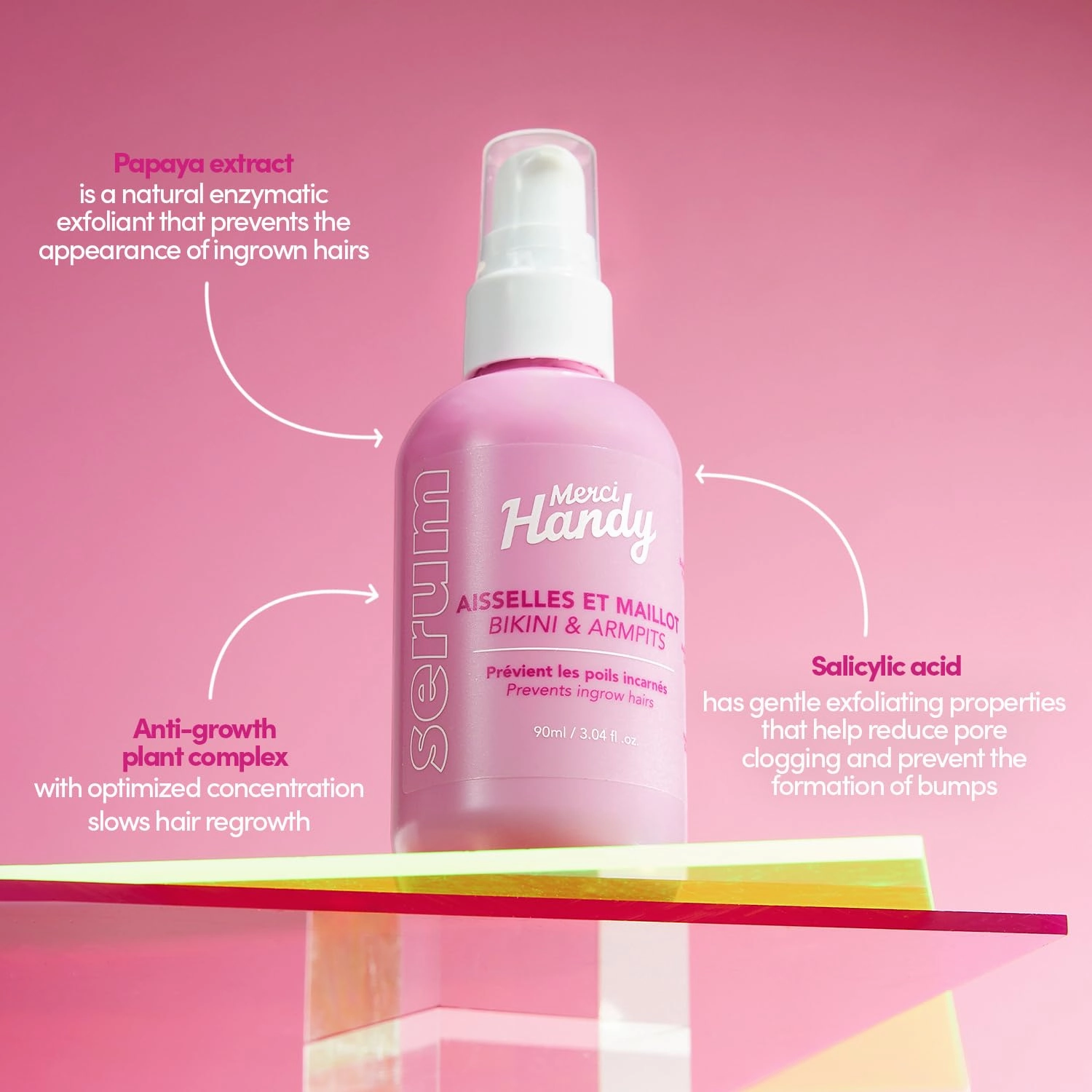 Merci Handy - Bikini Body Serum - Soothing and Hydrating Serum - 90 ml