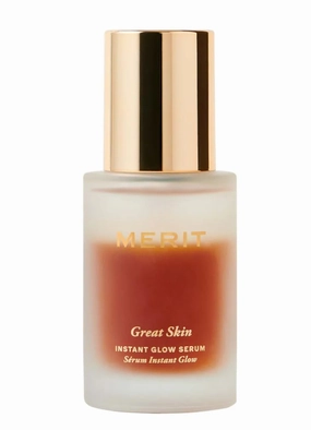 Merit Great Skin Instant Glow Serum, Bi-Phase Lightweight Formula, Hydrating and Plumping with Hyaluronic Acid and Niacinamide