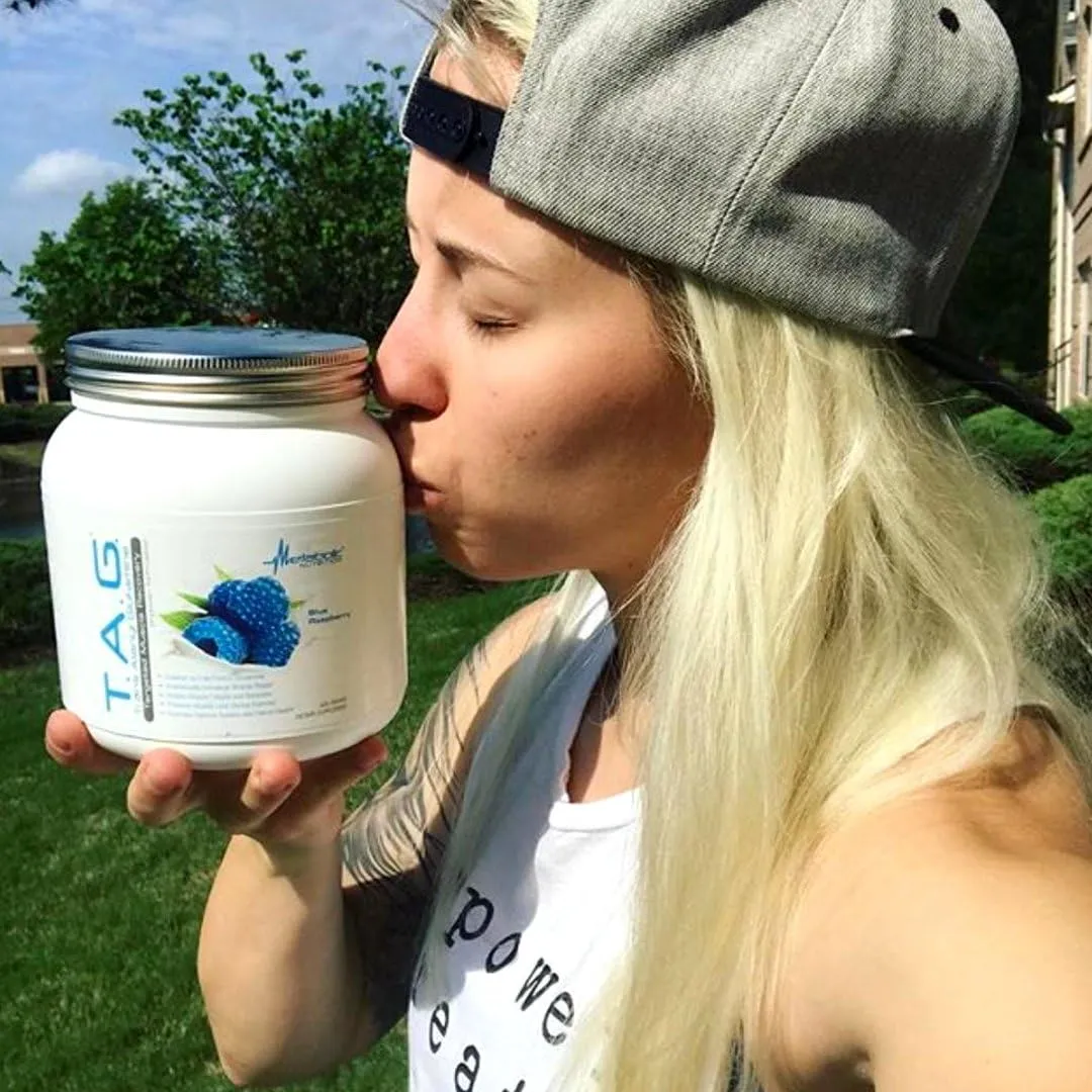 Metabolic Nutrition, TAG, Trans Alanyl Glutamine, 100% L-Glutamine Peptide Powder, Pre Intra Post Workout Supplement, 400 Grams (40 Servings) (Unflavored)
