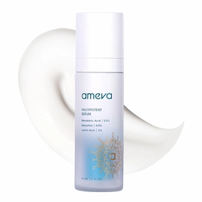 Mevalonic Acid Multipotent Serum: Plant-Based, Vegan, Boosts Collagen, Hyaluronic Acid, For Sensitive Skin, Anti-Aging, Velvety Soft, Enhances Radiance (Multipotent Serum)