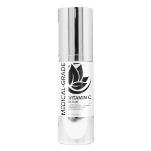 Microderm GLO - Vitamin C Serum, Professional Brightening Facial Skin Serum, with Advanced Collagen Boosting Anti-Aging Vitamin C & E, to Help Skin Look More Firm, Even Textured, and Radiant, 1 Oz
