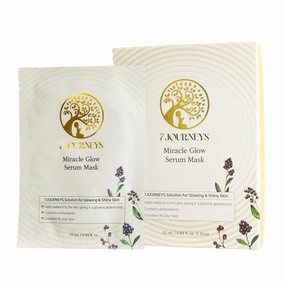 Miracle Glow Face Serum Mask 25ml - 10 Sheets
