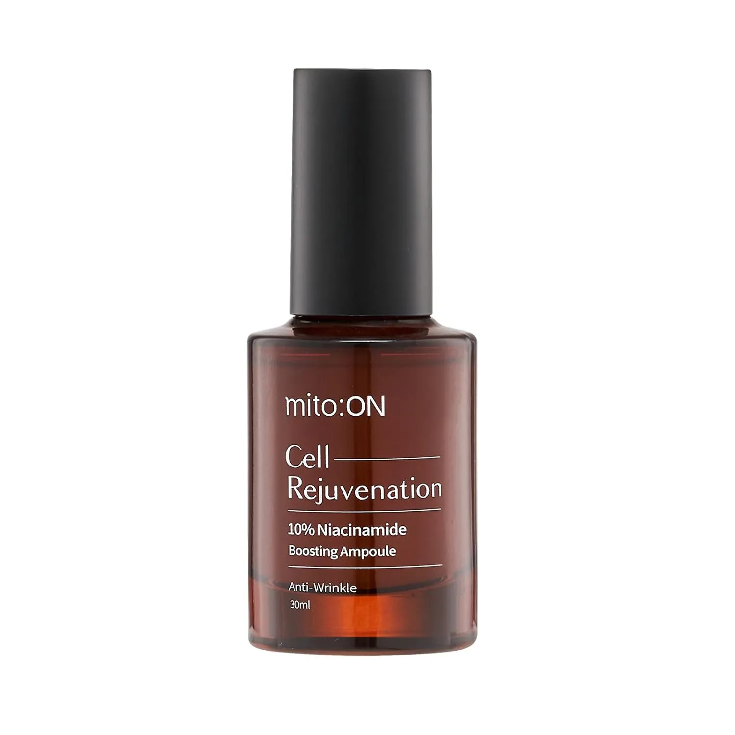 Mito-on Cell Rejuvenation Anti-Aging Serum, 30ml / 1.01 fl.oz –10% Niacinamide, Vitamin B3 and Antioxidants, Centella   EGF for Anti-Aging, Wrinkle Reduction, Pore minimization, Korean Skin Care