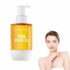 Moondor Firm & Renew Oil，After Shower Body Oil,Non-Greasy Body Serum & Fast Absorbing Skincare-Clean Beauty & Vegan Seaweed Body Moisturizer,Skin Care for All Skin Types (1Bottle, 1.35)