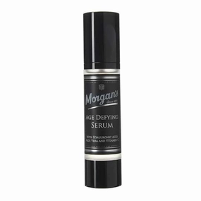 Morgan's Pomade Age Defying Face Serum, Helps Reduce Fine Lines and Wrinkles with Hyaluronic Acid, Aloe Vera and Vitamin C 1.7 Fl Oz