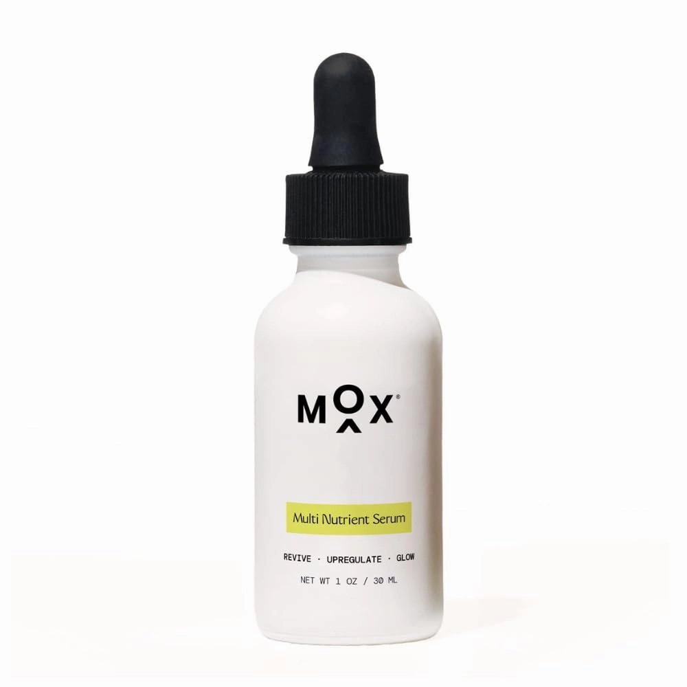 MOX Men's Multi Nutrient Serum, 1 Fl Oz, Hydrating & Anti-Aging with Premium Vitamin C   Squalane. 5 Vitamins, No Fillers, All Skin Types
