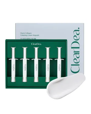 Mucin Collagen Cream Ampoule for face – Collagen-Powered Hydrating & Firming Skincare, Non-Greasy, Revitalizing Serum Glass Skin Korean Beauty for All Skin Types, 4ml x 5