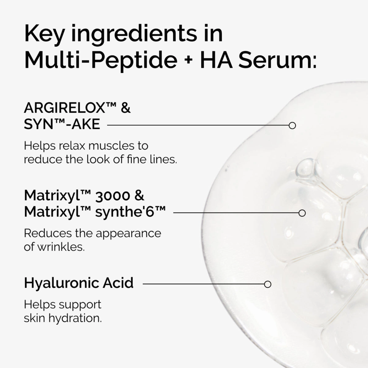 Multi Peptide   HA Serum | The Ordinary