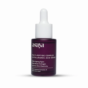 Multi-Peptide Complex & Hyaluronic Acid Serum, Anti-Aging Face Treatment, Collagen Boosting, 1.01 fl oz