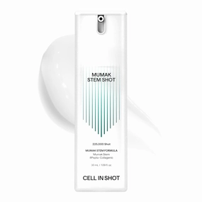 MUMAK STEM SHOT – Skin Lifting and Elasticity Booster – MFSC® Stem Cell Anti-Aging Serum for Face Wrinkles and Firmness, 1.69 fl.oz. (30 ml)