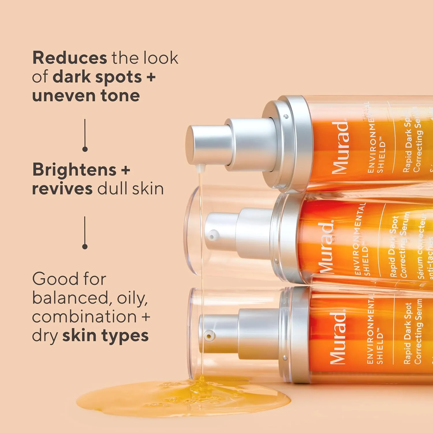 Murad Rapid Dark Spot Correcting Serum - Skin Brightening Face Serum for Hyperpigmentation - Glycolic Acid Treatment Backed by Science