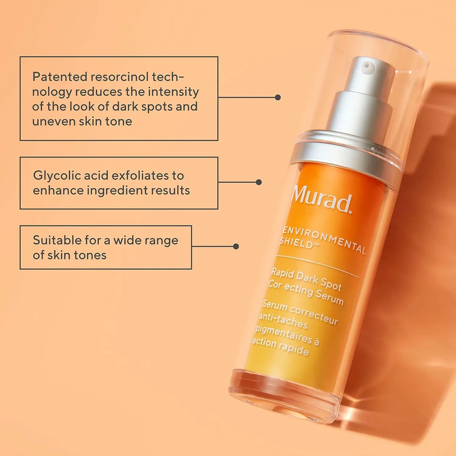 Murad Rapid Dark Spot Correcting Serum - Skin Brightening Face Serum for Hyperpigmentation - Glycolic Acid Treatment Backed by Science
