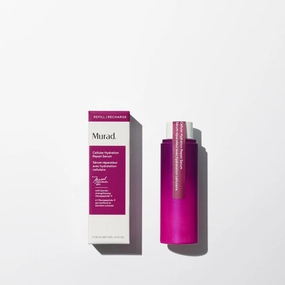 Murad Cellular Hydration Barrier Repair Serum - Hydrating Face Serum Repairs Lipid-Depleted Skin Barrier- Hexapeptide-9, Bilberry, and Hyaluronic Acid Delivers Stronger Healthier Skin