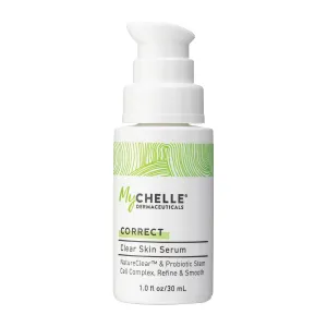 MyCHELLE Dermaceuticals Clear Skin Serum (1 Fl Oz) - Pore-Refining Face Serum for Oily Skin, Minimizes Pores and Tightens Skin, Helps Remove Excess Oil For a Matte Look
