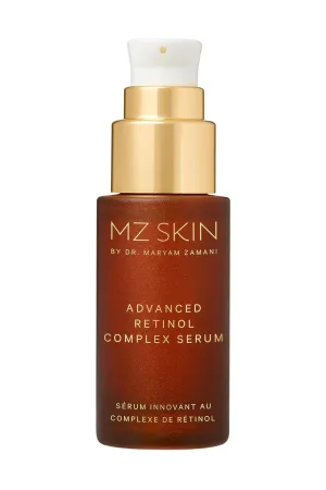MZ SKIN Advanced Retinol Complex Serum 1.01 fl oz - Professional Anti-Aging Treatment with 3% Encapsulated Vitamin A, Plus Bakuchiol & Vitamin E For Wrinkle-Reducing, Smoothing & Brightening