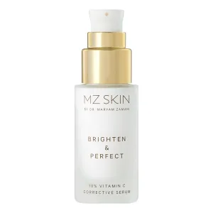 MZ SKIN Brighten & Perfect Vitamin C Serum 1.01 fl oz - 10% Brightening Treatment for Dark Spots, Pigmentation to Reveal Glowing Renewed Skin, With Tranexamic Acid