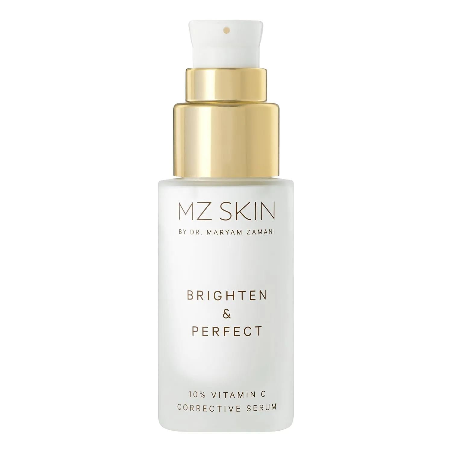 MZ SKIN Brighten & Perfect Vitamin C Serum 1.01 fl oz - 10% Brightening Treatment for Dark Spots, Pigmentation to Reveal Glowing Renewed Skin, With Tranexamic Acid