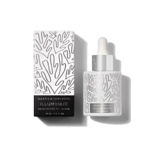 Naked & Thriving Illuminate BC  Face Serum | Hyaluronic Acid, Vitamin C, Bakuchiol | Organic, Vegan, & Naturally-Derived Skin Care | For Mature Skin, Visible Spots and Wrinkles (1.0 fl oz/30 mL)