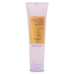 Nakery Beauty Retinol Cream - Retinol and Collagen Face Cream - Collagen Face Cream for All Skin Types - Collagen Retinol Hyaluronic Acid Cream for Wrinkles - Day & Night Cream for Women Anti Aging
