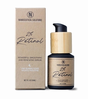 NANO RETINOL 2% is a potent serum which penetrates deep into skin to provide collagen-boosting and wrinkle-reducing properties. ✦ Cruelty-free ✦ Paraben-free ✦ Dye-free ✦ Vegan-friendly